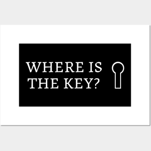 Where is the key? Posters and Art